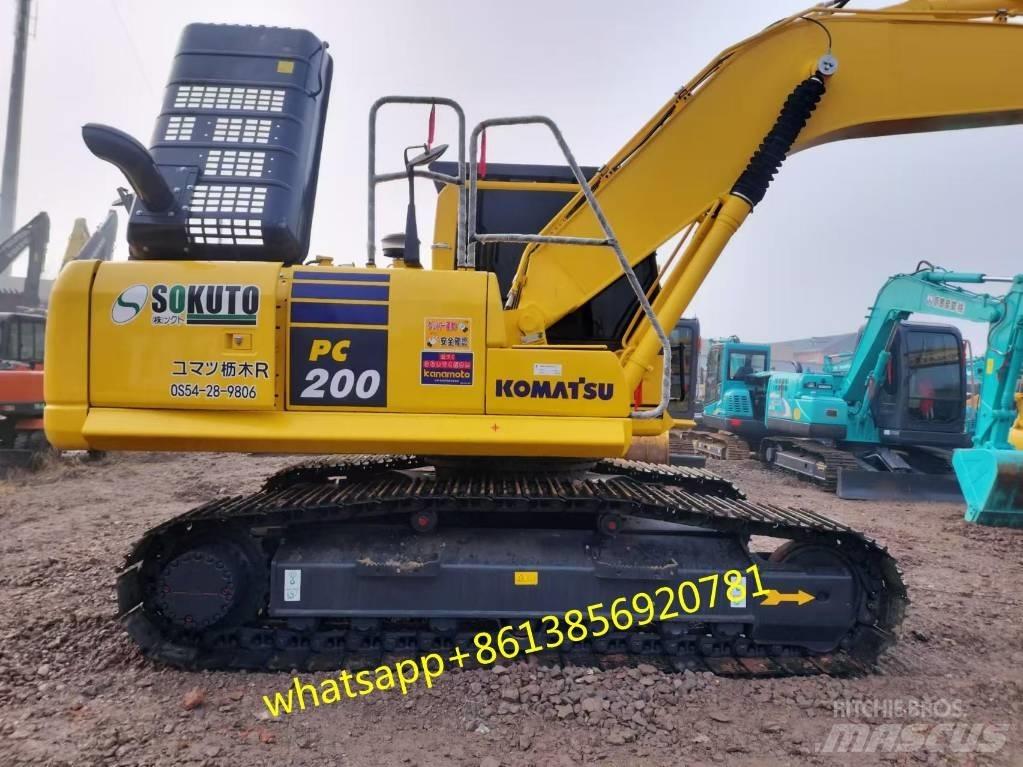 Komatsu PC 200-8 Crawler excavators