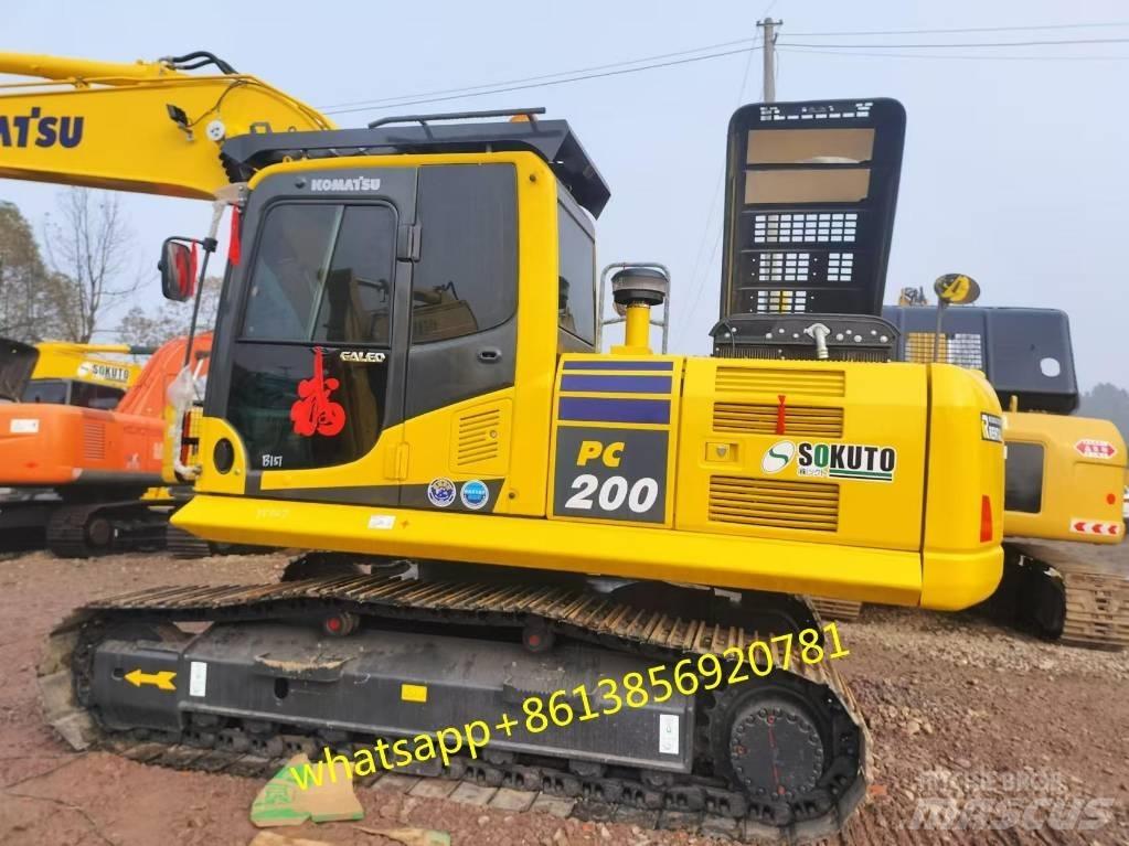Komatsu PC 200-8 Crawler excavators