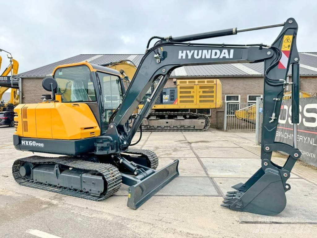 Hyundai HX 60 Pro Mini excavators < 7t (Mini diggers)