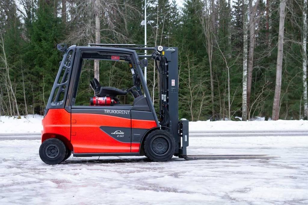 Linde E 50 Electric forklift trucks