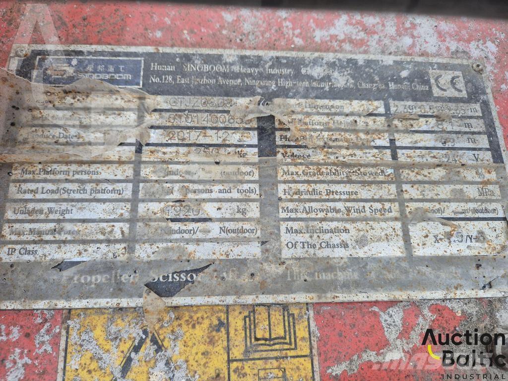 Sinoboom GTJZ0808 Scissor lifts