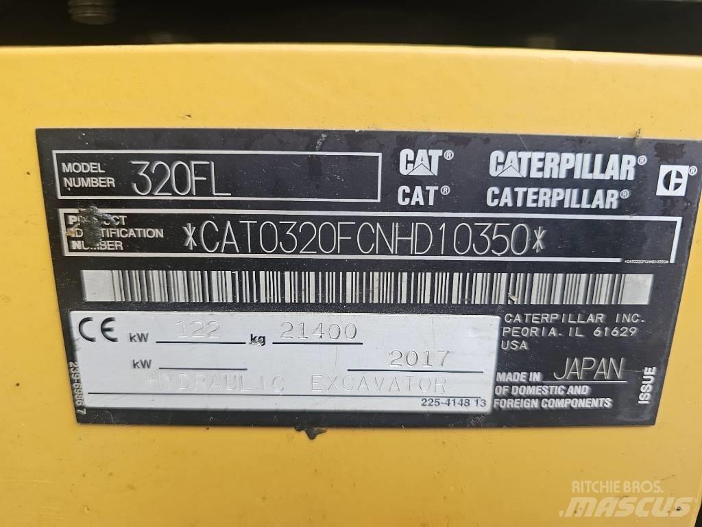 CAT 320FL Crawler excavators
