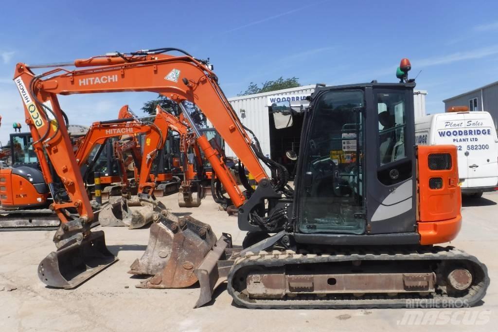 Hitachi ZX 85 US B-6 Midi excavators  7t - 12t