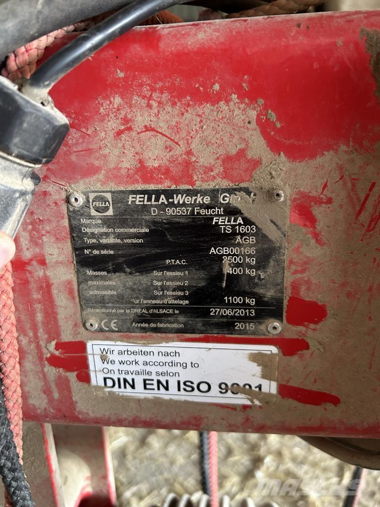Fella TS1603 Windrowers