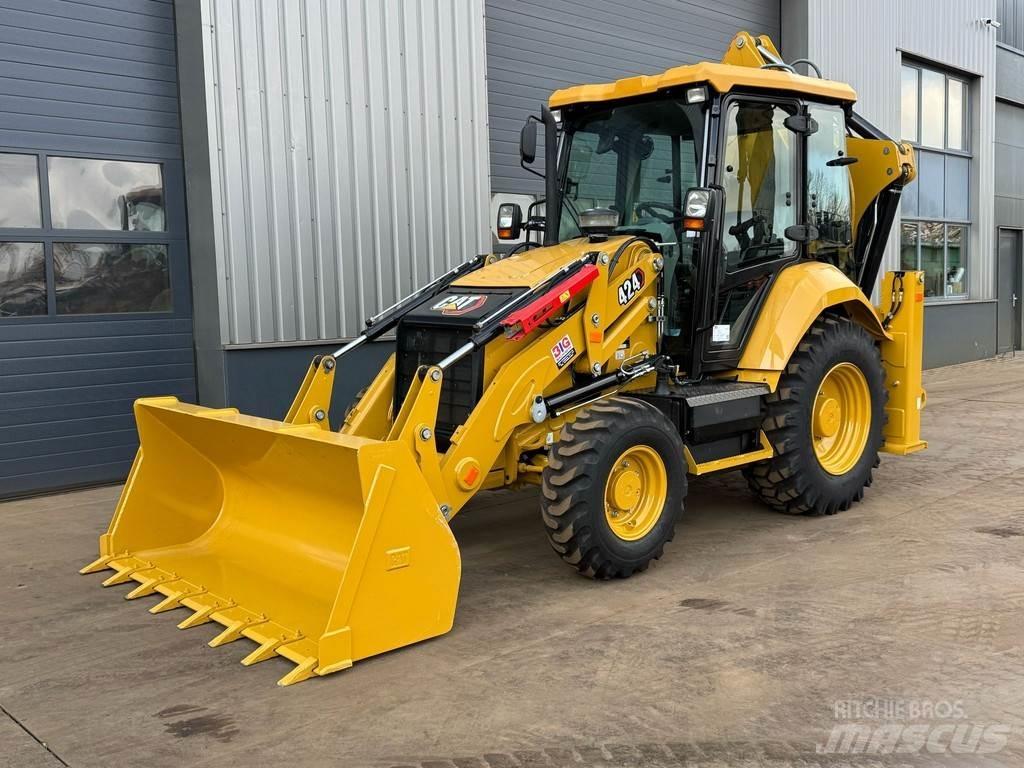 CAT 424 - 4WD / AC Backhoe loaders