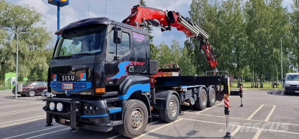 Sisu E18 630 Crane trucks