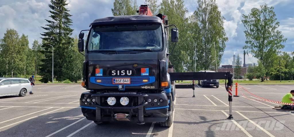 Sisu E18 630 Crane trucks
