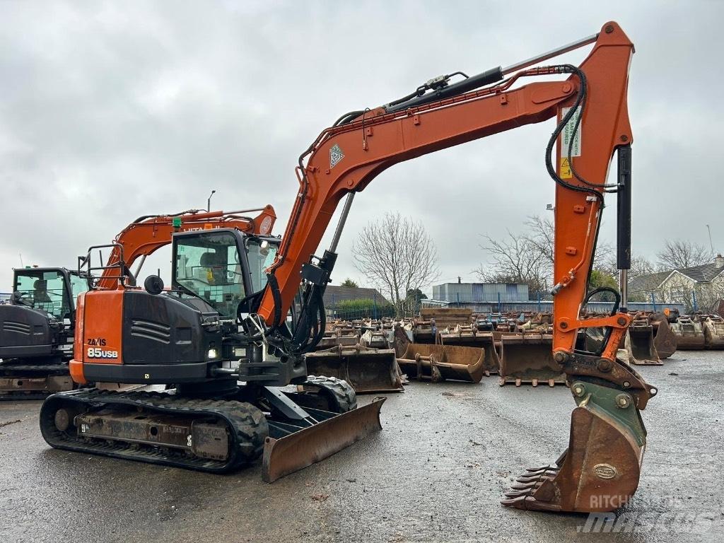 Hitachi ZX85 USB-6 Midi excavators  7t - 12t