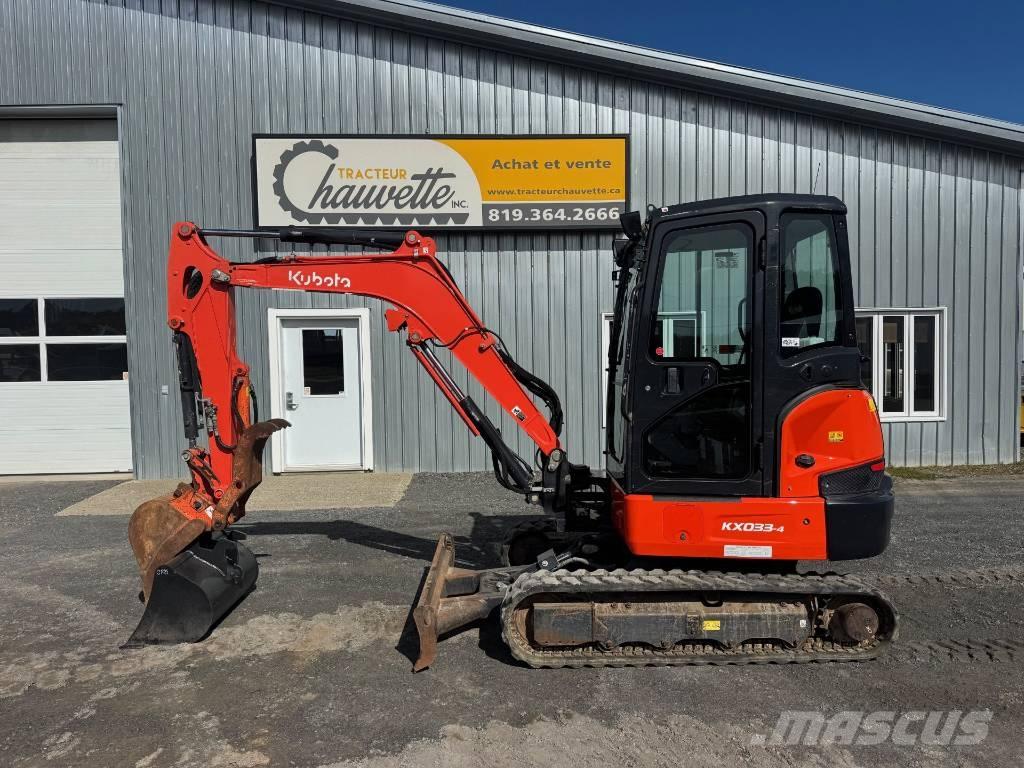 Kubota KX 033-4 Mini excavators < 7t (Mini diggers)