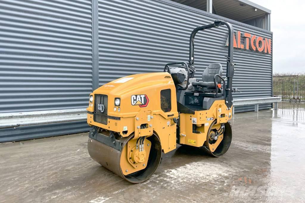 CAT CB2.5 GC Twin drum rollers