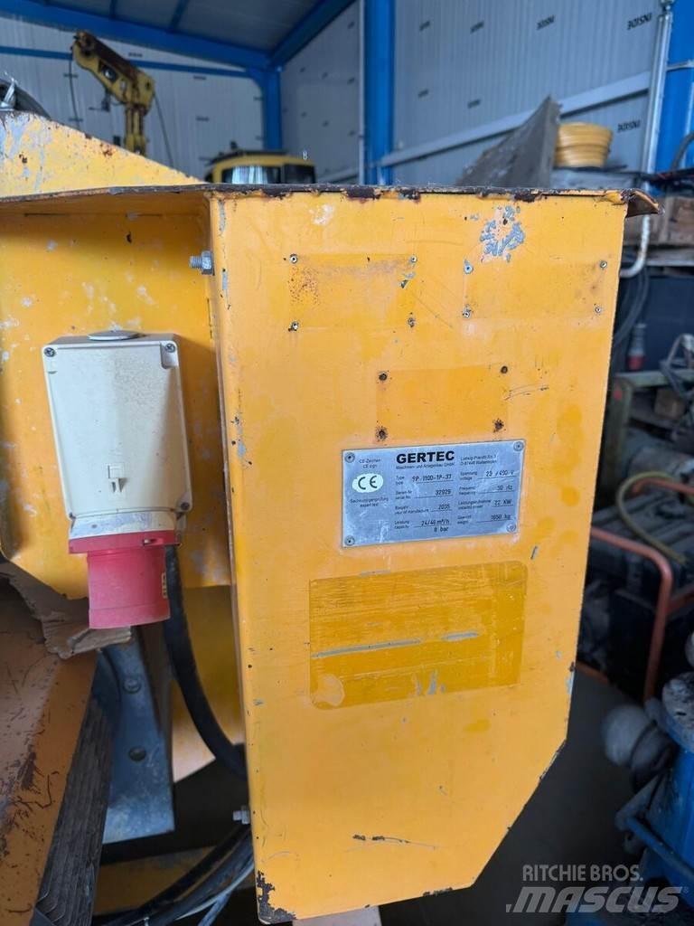  GERTEC SP 1100 Concrete pump trucks