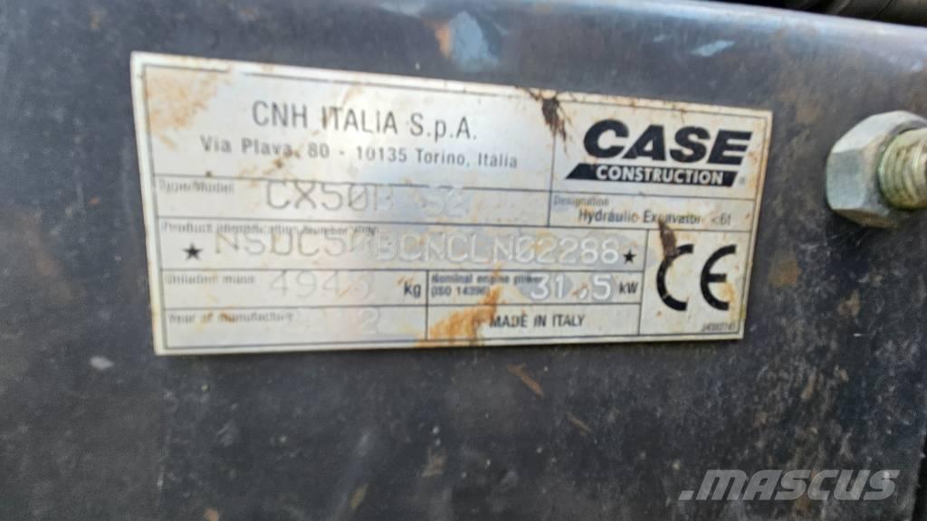 CASE CX50B Mini excavators < 7t (Mini diggers)
