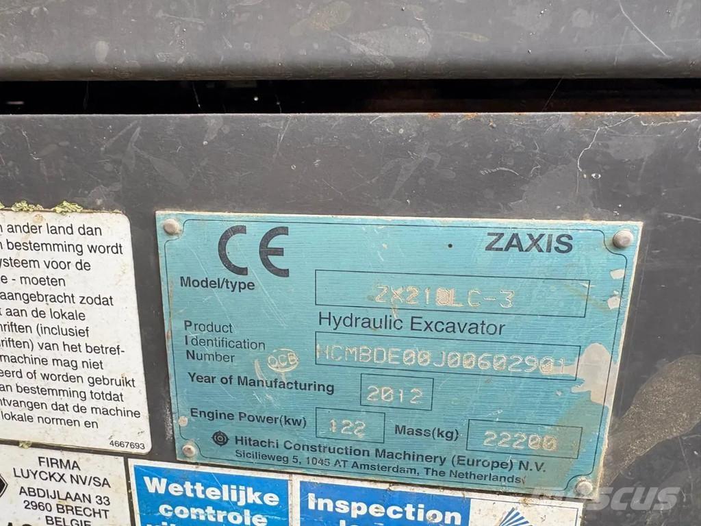 Hitachi ZX210LC-3 Crawler excavators