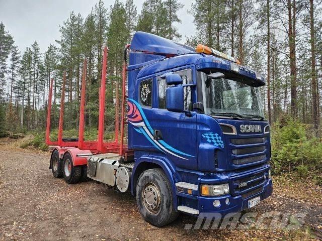 Scania R 730 Timber trucks