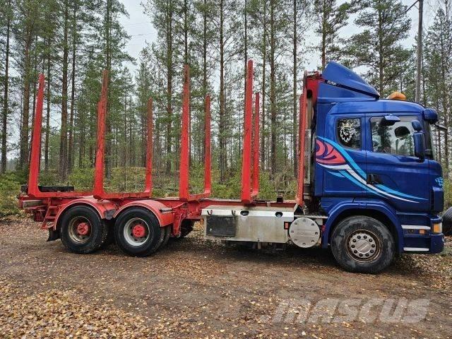 Scania R 730 Timber trucks