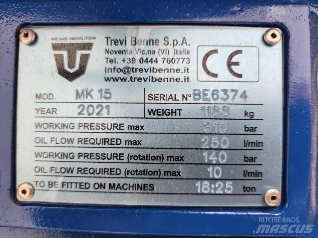 Trevibenne MK15 Crushers