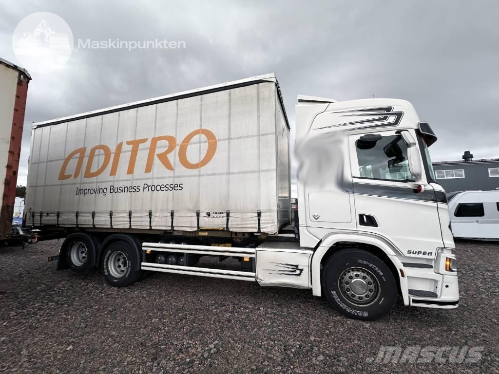 Scania R 580 Container Frame trucks