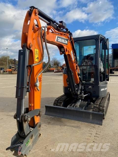 Develon DX 27 Z-7 Mini excavators < 7t (Mini diggers)