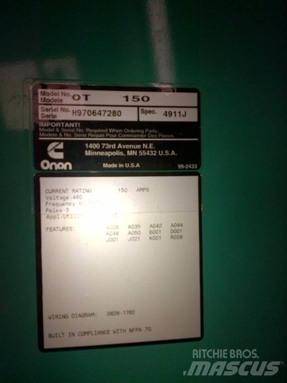 Onan OT150 Construction - Others