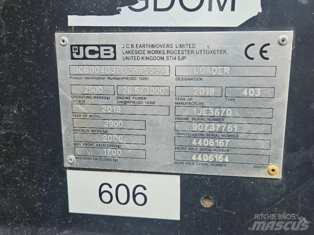 JCB 403 Mini loaders