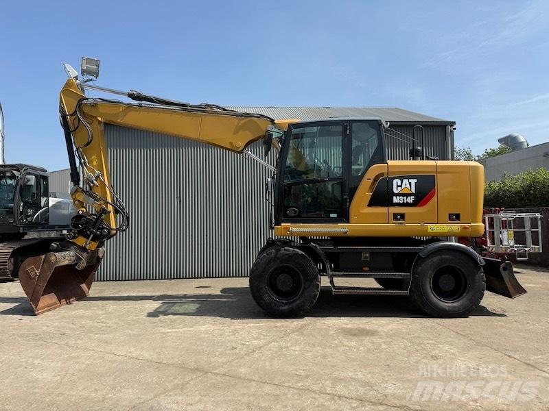 CAT M314F Wheeled excavators