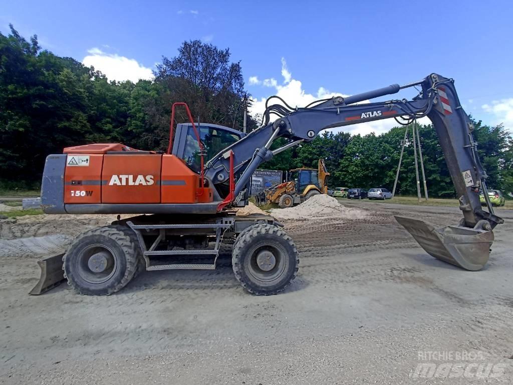 Atlas 150 W Wheeled excavators