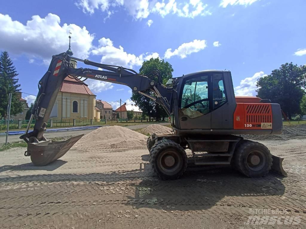 Atlas 150 W Wheeled excavators