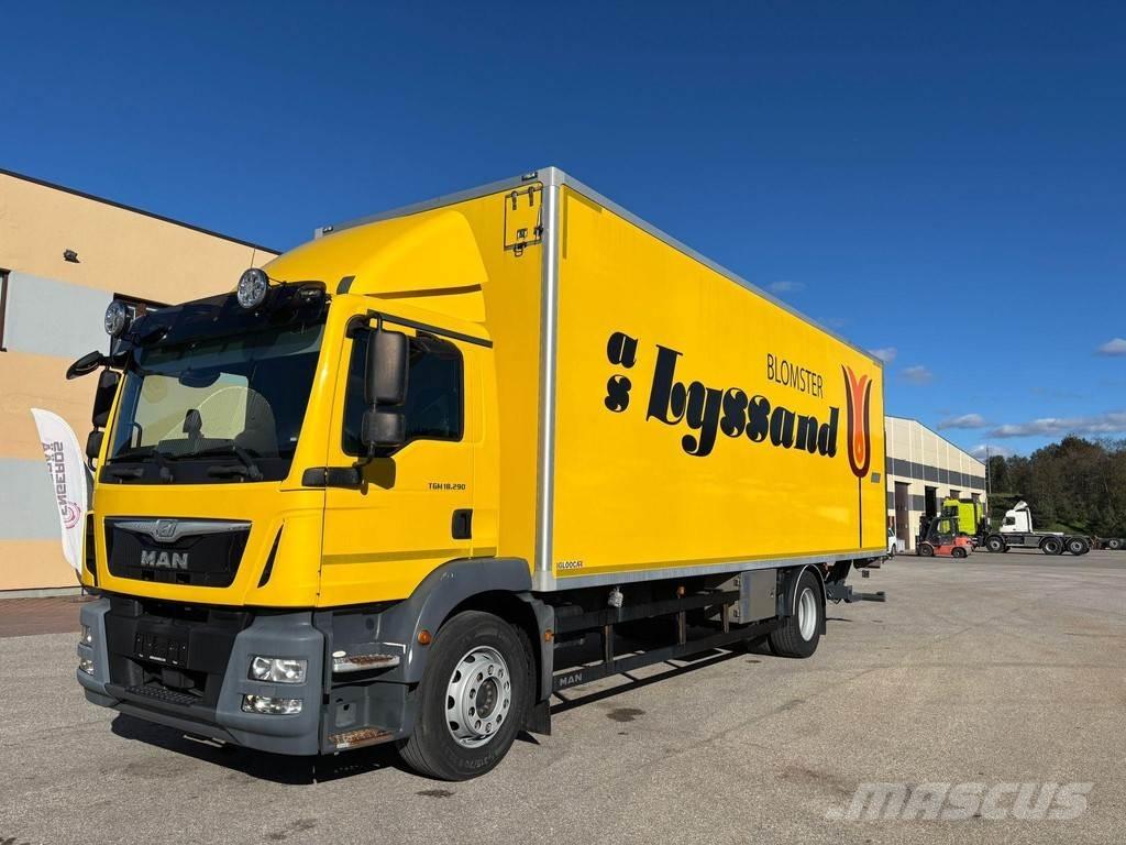 MAN TGM 18.290 Box body trucks