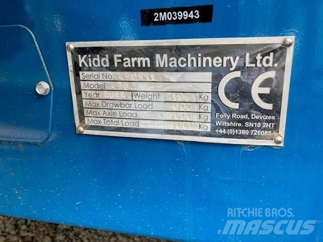  KIDD 450T Bale shredders, cutters and unrollers