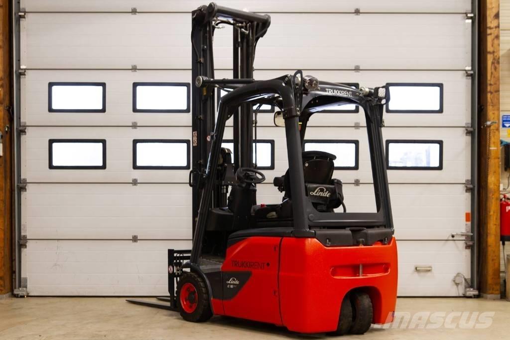 Linde E 16 C-02 Electric forklift trucks