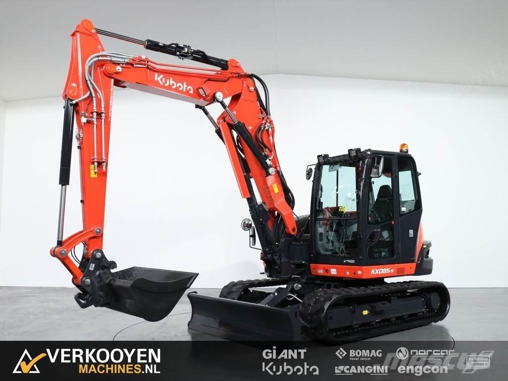 Kubota KX085-5 2PC Midi excavators  7t - 12t