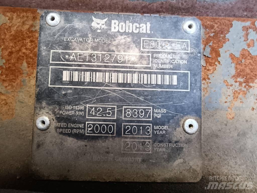 Bobcat E 80 EA Midi excavators  7t - 12t