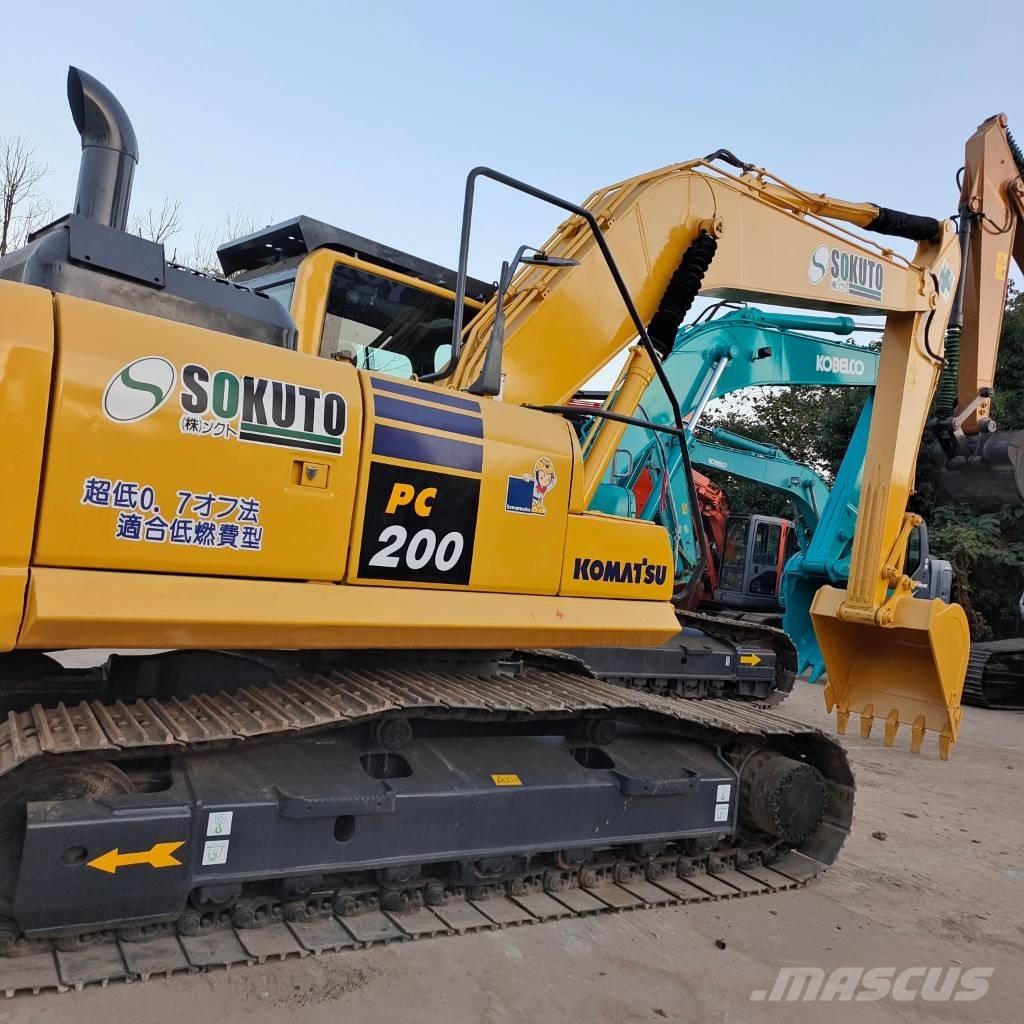 Komatsu PC 200-8 Crawler excavators