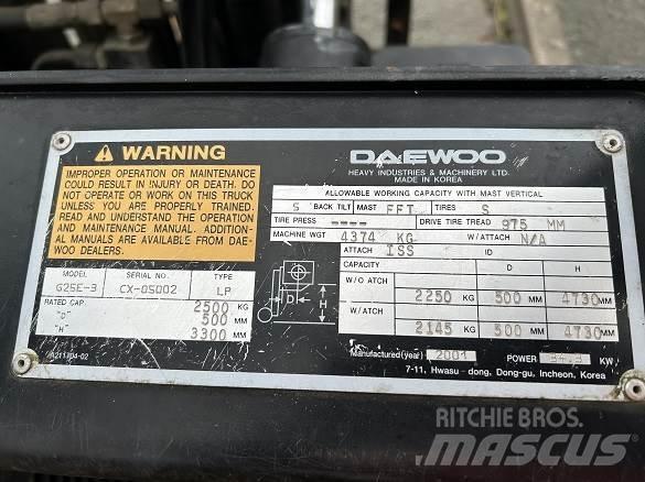 Daewoo G25E-3 Construction - Others