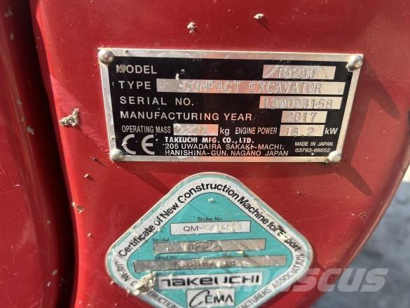 Takeuchi TB230 Construction - Others