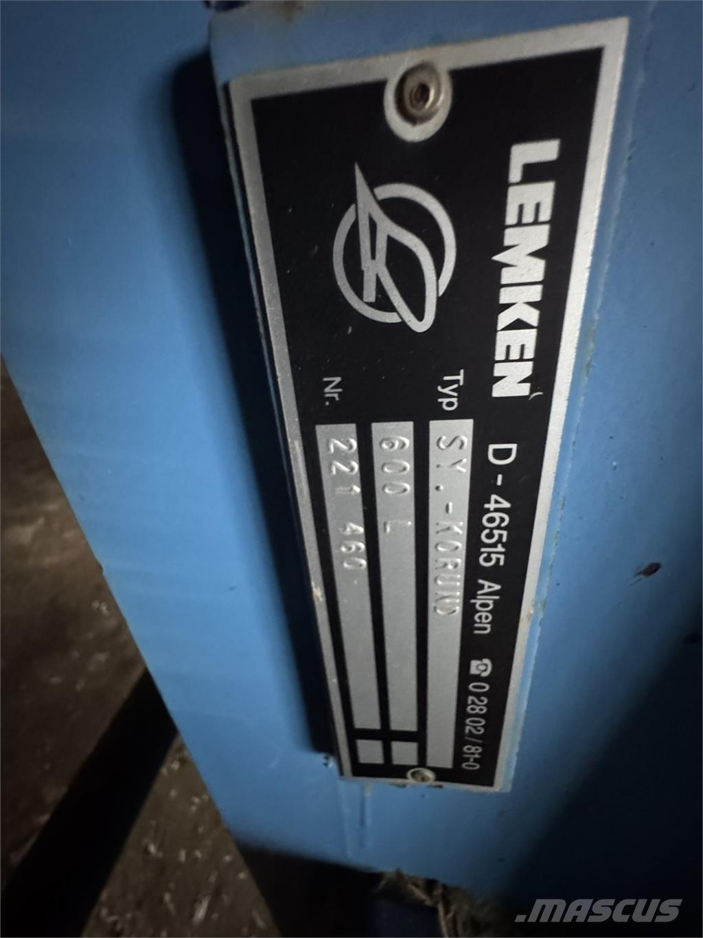 Lemken System-Korund Other forage harvesting equipment