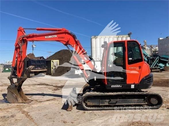 Kubota KX080-3 Crawler excavators