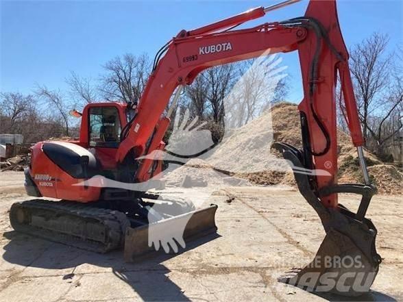 Kubota KX080-3 Crawler excavators