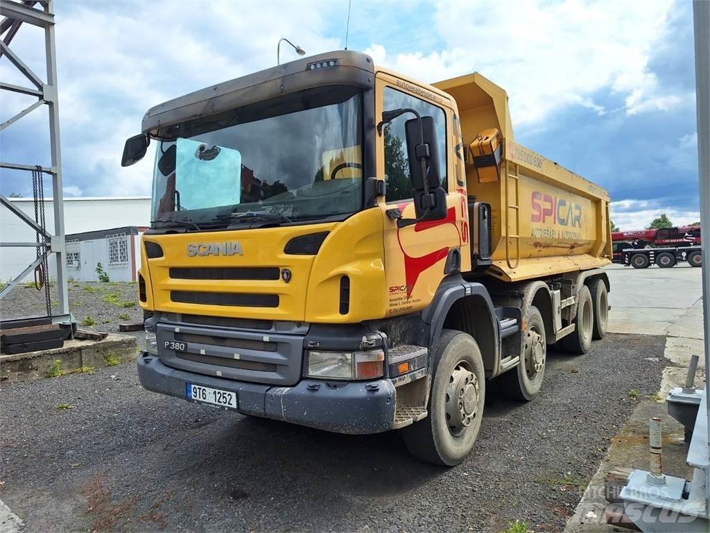 Scania P 380 8X4 Tipper trucks