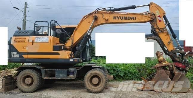 Hyundai HW 145 Wheeled excavators