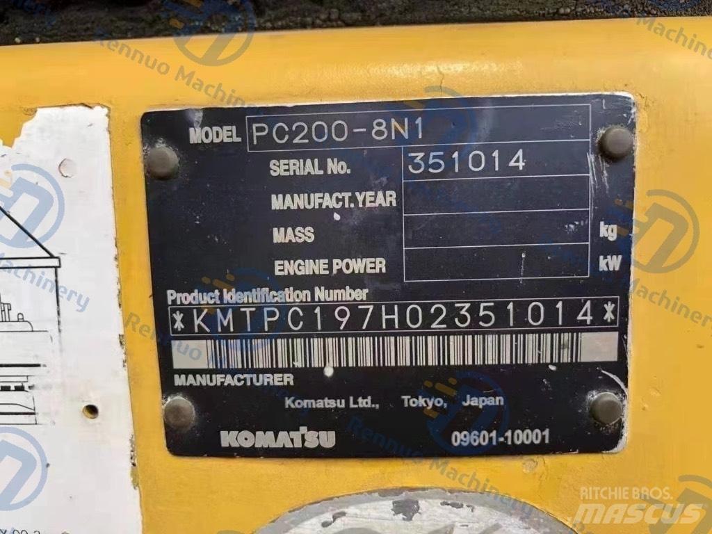 Komatsu PC 200-8N1 Crawler excavators