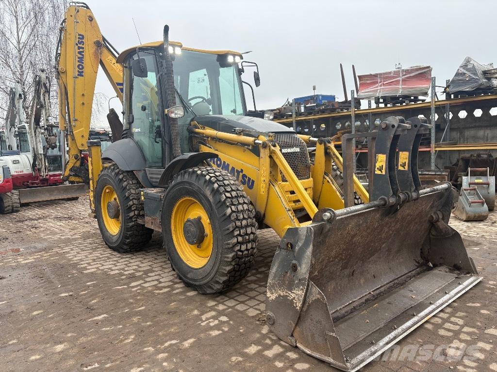 Komatsu WB 97 S Backhoe loaders