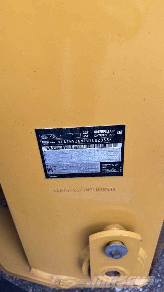 CAT 926M Wheel loaders