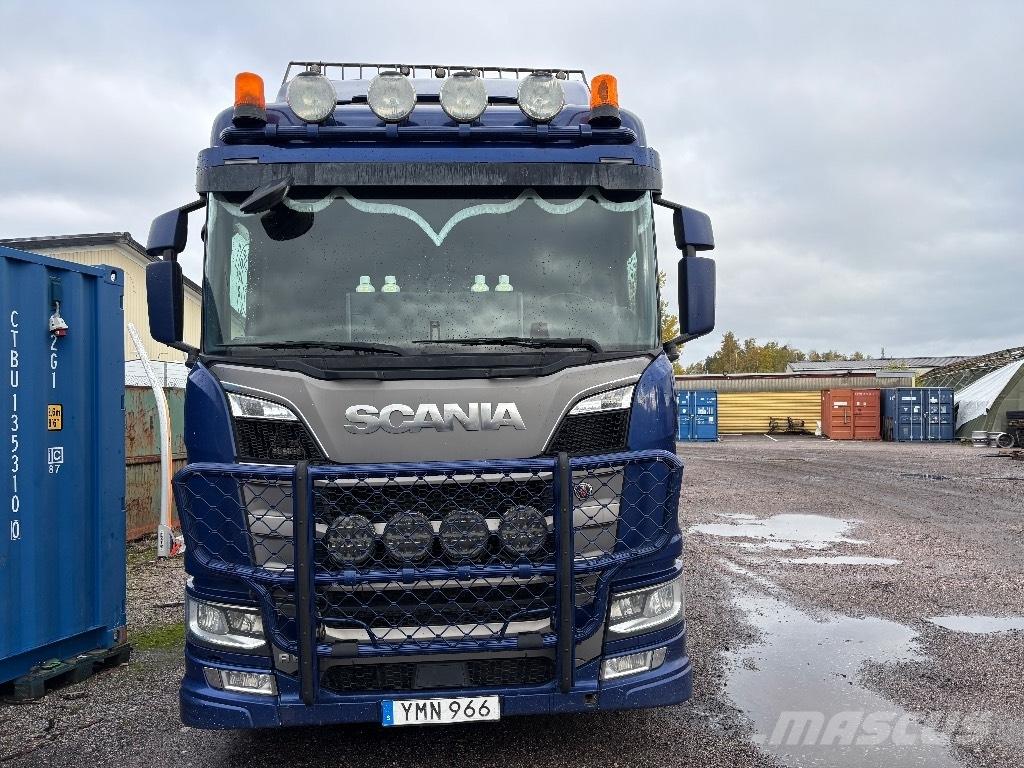 Scania R650B6X4NB Timber trucks
