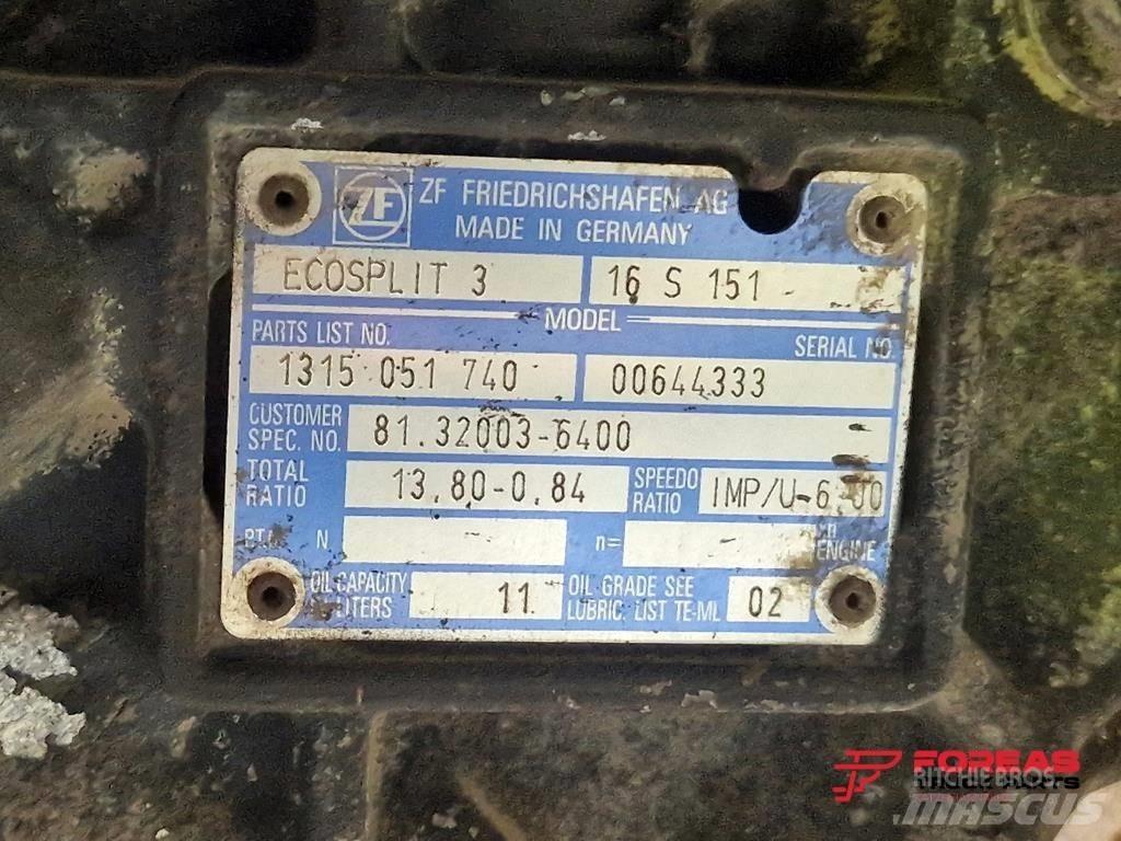 ZF ECOSPLIT 16S - 151 Transmission