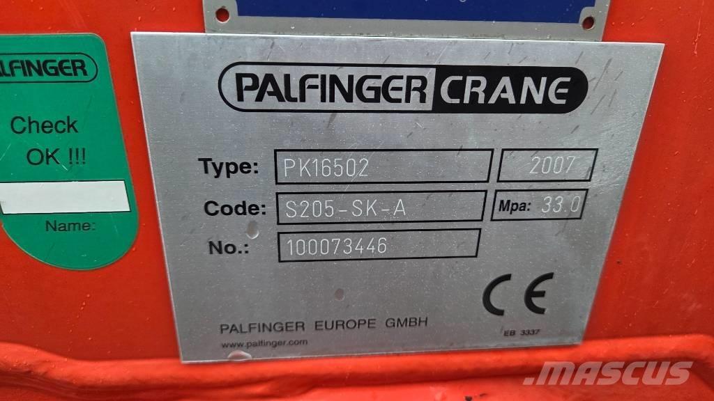 Palfinger PK 16502 Loader cranes