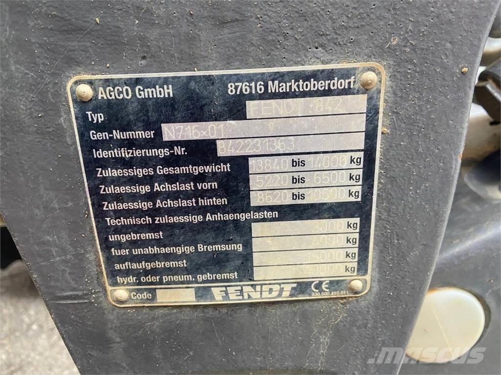 Fendt 828 Vario Tractors