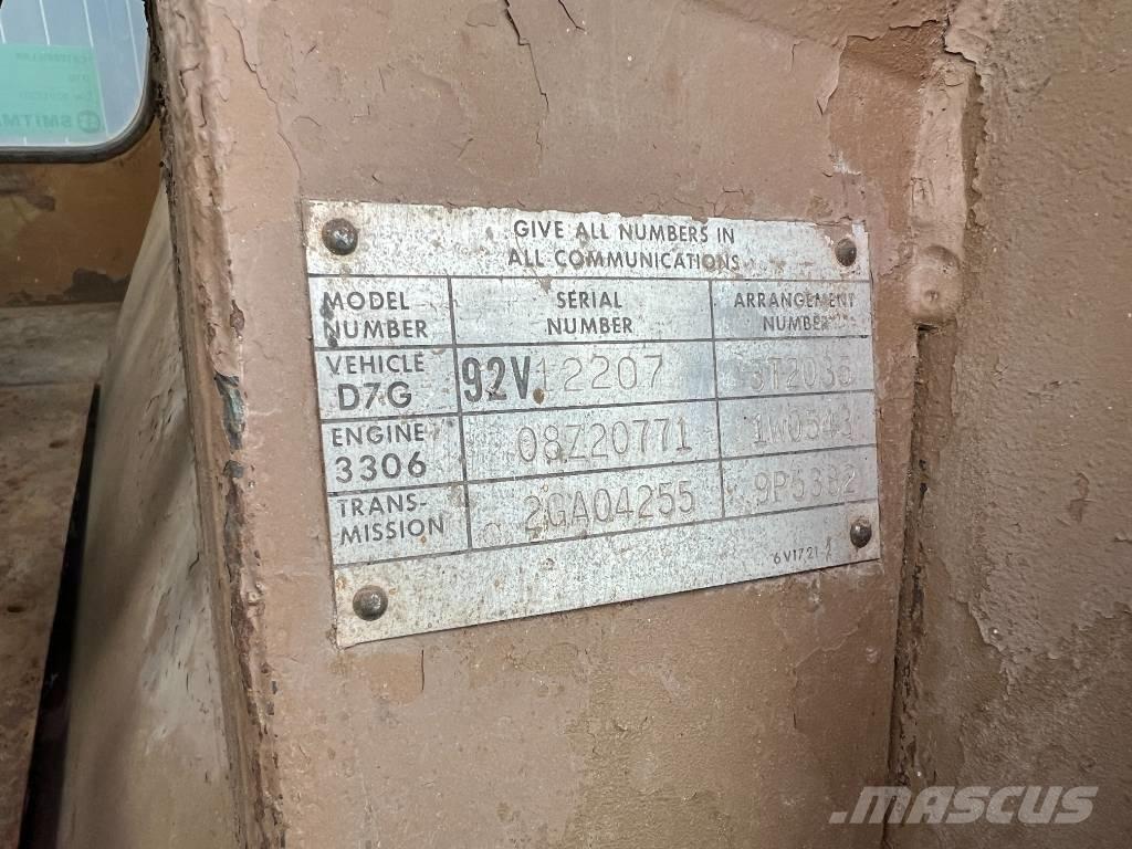 CAT D7G Crawler dozers