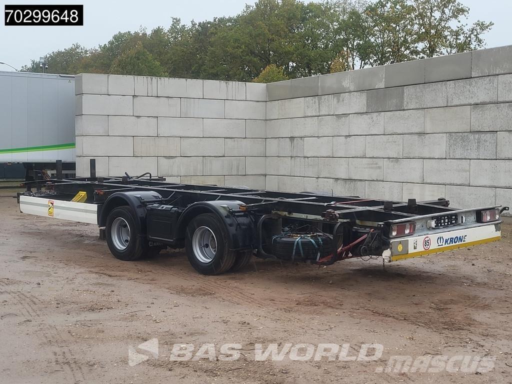 Krone ZZ 20ft Containerframe trailers