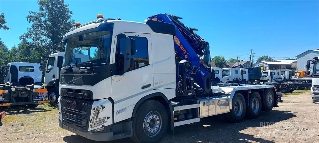 Volvo FM 500 8X4 Crane trucks
